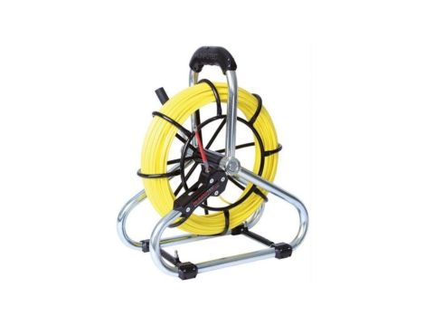 Pilot do przeciągania kabla włókno szklane fi 6mm na stojaku standard 10066 /80m/