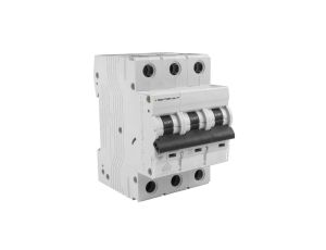 Wyłącznik nadprądowy S bezpiecznik 3-fazowy B16 (B 16A) 3-biegunowy 3P (400V AC) 3-modułowy 10kA VDE Doktorvolt