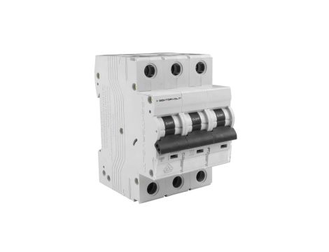 Wyłącznik nadprądowy S bezpiecznik 3-fazowy B16 (B 16A) 3-biegunowy 3P (400V AC) 3-modułowy 10kA VDE Doktorvolt