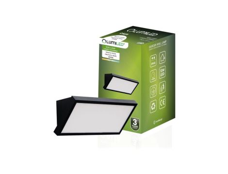 Lampa Ogrodowa Zewnętrzna Kinkiet Elewacyjny 12W LED IP44 CALIA LUMILED