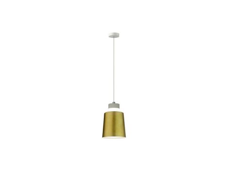 Lampa dekoracyjna wisząca LED 7W 400lm 3000K IP20 fi:120mm dł:1220mm akryl złoty barwa WW biała ciepła V-TAC VT-7333-G