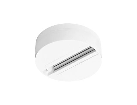 Adapter Baza do Montażu Lamp Szynowych Reflektorów Jednofazowych Biały LUMILED