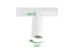 Lampa Sufitowa SPOT TUBA Reflektor Oprawa Halogenowa 6x GU10 TABULA LUMILED