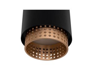 Lampa Wisząca Sufitowa Zwis 29cm Reflektor GU10 LED ELIGIS Czarny LUMILED