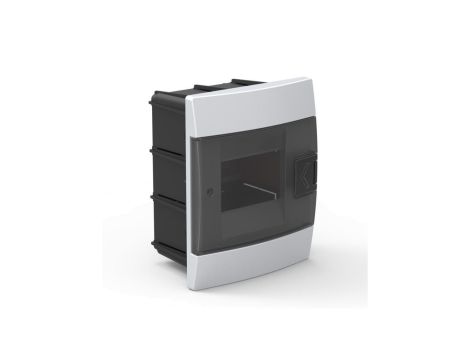 Rozdzielnica podtynkowa 4-modułowa 140x173x104mm biała dymna 600.000.401 HOROZ ELECTRIC