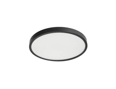 Plafon LED PERETI 24W czarny pierścień 35cm, 4000K barwa neutralna, 2400lm, IP44, 220-240V EDO777614 EDO Solutions