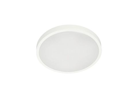 Plafon PERETI LED 18W biały pierścień 29,5cm, 4000K barwa neutralna, 1800lm, IP44, 220-240V EDO777608 EDO Solutions