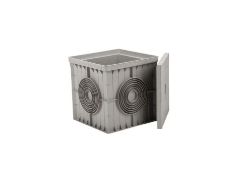 Studzienka gruntowa kontrolno-pomiarowa 30x30 IP54 / IK10 z ramką 4/M/074048623030