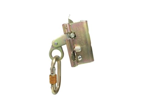 Urządzenie samozaciskowe z giętką prowadnicą - praca na wysokości