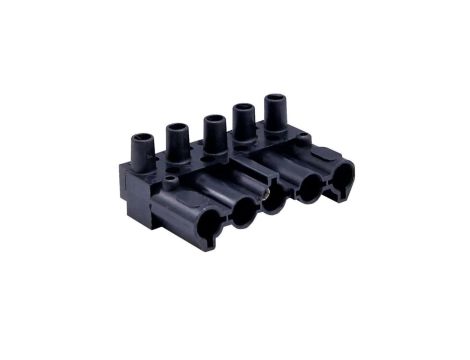 Złączka wtykowa elektryczna BCS-5/M-N (męska 5-polowa czarna)