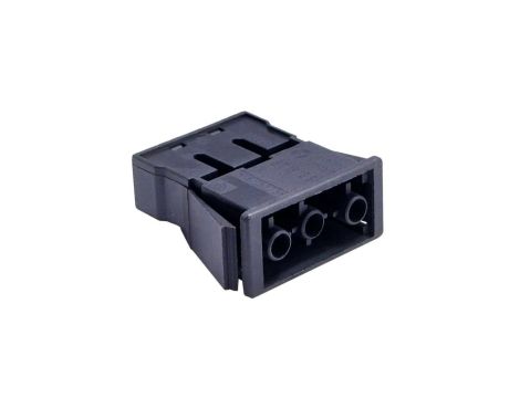 Złączka wtykowa elektryczna panelowa BCS-3/EM-N (męska 3-polowa czarna)