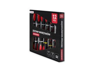 Wkrętaki z magnesem śrubokręty płaski krzyżowy zestaw 12szt. Schmith