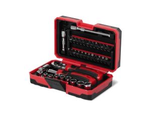 Wkrętaki z magnesem śrubokręty grzechotka bit nasadki imbus zestaw 38szt Schmith