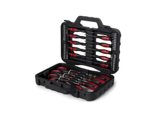 Wkrętaki z magnesem śrubokręty imbus bit zestaw w walizce 58szt Schmith