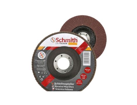 Tarcza ścierna ściernica listkowa 125 80 lamelki Schmith