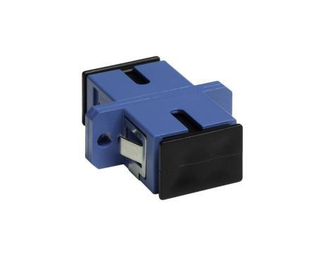 Adapter SC SM simplex niebieski
