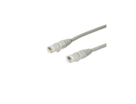 Kabel krosowy EmiterNet UTP kat.6 LSOH 2 m szary, EM/PC-UTP6LSOH-2M