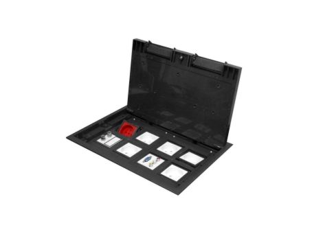 Puszka podłogowa 16-modułowa do montażu osprzętu 22,5x45 (45x45) EM/FLB-SCF320PP