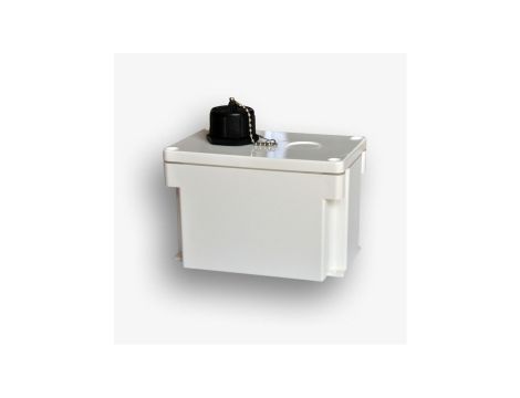 Puszka przemysłowa natynkowa IP67, na 2 gniazda, biała EM/IPXX-WPB2