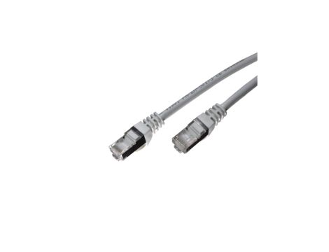 Kabel krosowy EmiterNet SFTP kat.6A LSOH 5 m szary EM/PC-SFTP6ALSOH-5M
