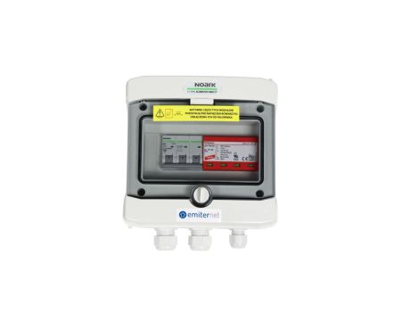 Rozdzielnica przył. hermetyczna EMITER z ogranicznikiem przepieć AC typ 1+2, 16A 3-F, EM-232_AC