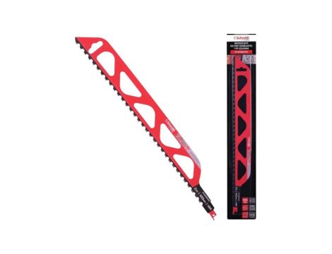 Brzeszczot do piły szablastej 455mm do betonu cegły HM/TC 2TPI Schmith