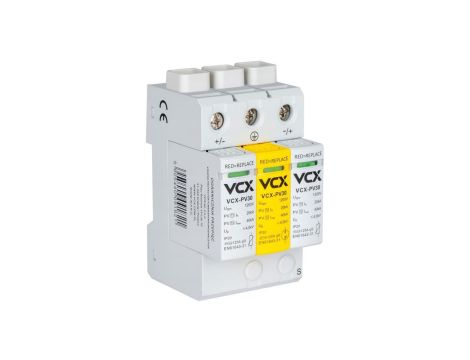 Ogranicznik przepięć T2 C 3P 1200V DC PV30 ochronnik fotowoltaiczny