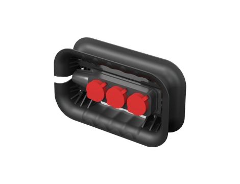 Rozwijak do kabli z listwa elektryczną ( brak kabla w zestawie ) 3xGN typ F IP44 Qbrick System Custom Cable Winder Set