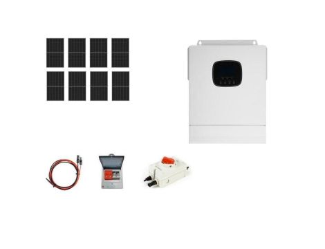 Hybrydowy zestaw solarny off-grid ESB-7kW-24 MPPT 8xPV