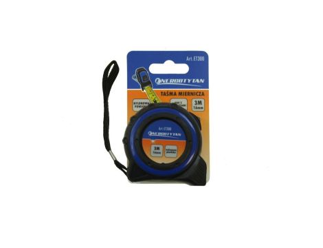 Profesjonalna taśma miernicza 3m / ET300 ENERGOTYTAN