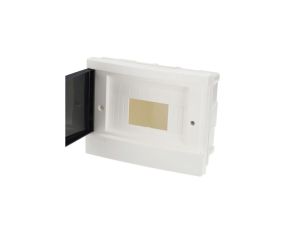 Rozdzielnica podtynkowa 8-modułowa biała dymna EDO777841 EDO