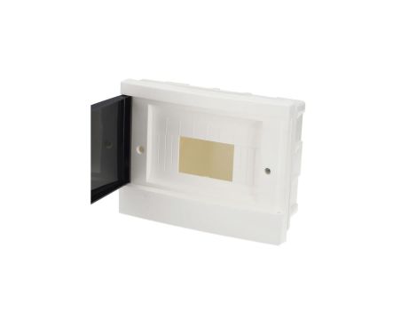 Rozdzielnica podtynkowa 8-modułowa biała dymna EDO777841 EDO