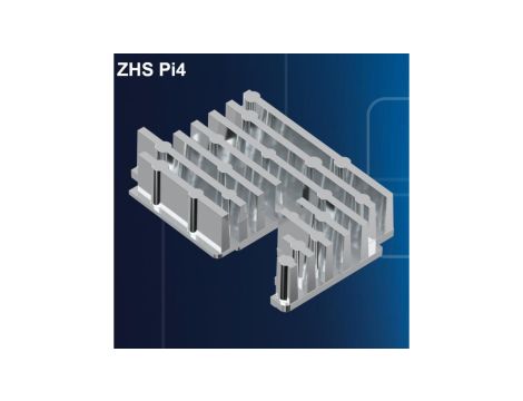 Radiator do obudowy z-pi4 pod oficjalną wersję raspberry pi4 - ZHS Pi4