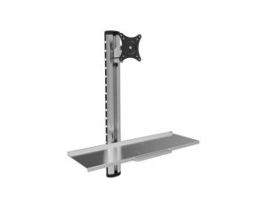 uchwyt ścienny do monitora 15-27 Cali z półką na klawiaturę