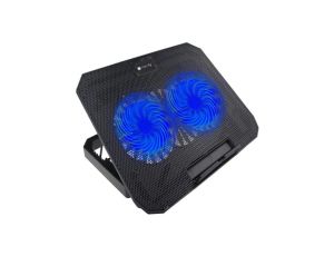 podstawka chłodząca wentylator pod laptopa do 17 cali, regulowana