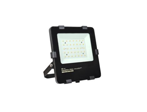 Naświetlacz LED OMEGA PRO 50W, 150 lm/W, 120, gniazdo czujnika ruchu, 5700K