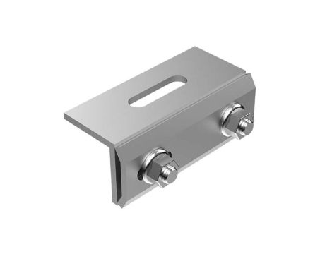 Uchwyt montażowy z regulacją na rąbek blaszany z dwoma załamaniami - K-24-Z