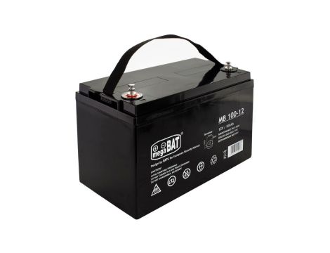 Akumulator do zasilacza UPS 12V 100Ah MB AGM Faston 187