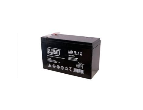 Akumulator 9Ah 12V MB 9-12 T1 AGM MegaBat