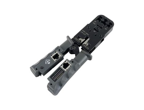 Zaciskarka 4P6P8P z testerem sieci LAN ALANTEC