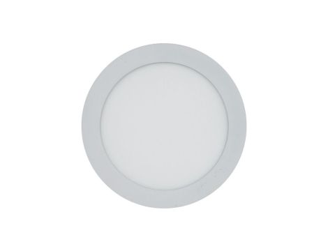 Plafon okrągły podtynkowy wpuszczany LED 18W 1500lm 3000K IP20 biały barwa WW biała ciepła V-TAC VT-1807RD