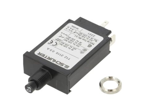 T12-211S-0.5 Wyłącznik nadprądowy Iznam: 0,5A MCB