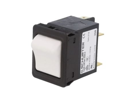 TA35-CBTWF200C0 Wyłącznik nadprądowy Iznam: 20A Uznam: 240VAC 60VDC DPST Bieguny: 2