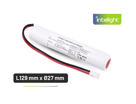 Pakiet akumulatorów NiCd 3,6V 1500mAh HT do oprawy ORION 150 MT / 150 MT LT /150 D MT - L129 x Ø23 / 96002
