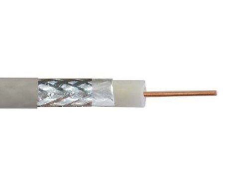 Przewód koncentryczny RG6 75 Ohm PN-EN 50117-2-4 Klasa A biały /305m/