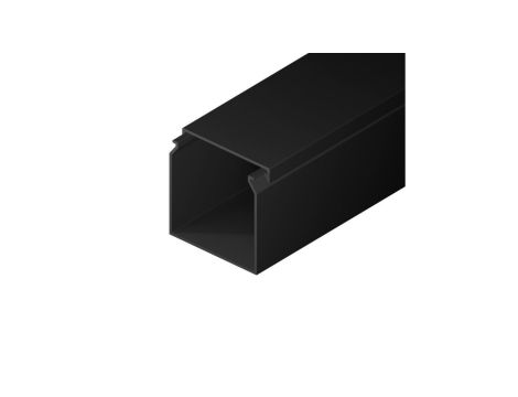 Kanał elektroinstalacyjny / Korytko kablowe 4040 (2m) Antracytowy EDO777745