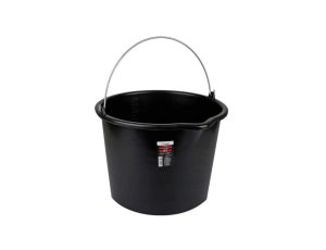 Wiadro budowlane ogrodowe gospodarcze 20L z uchwytem i lejkiem Schmith