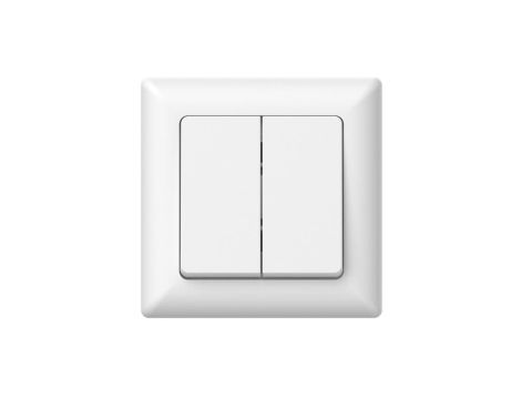 Łącznik podtynkowy świecznikowy, Varia, biały / 46107