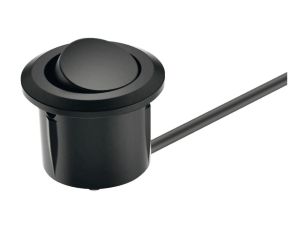 Przełącznik kołyskowy - włączanie i wyłączanie, czarny, Häfele Lighting, 83389106