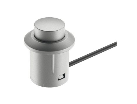 Przełącznik przyciskowy - włączanie i wyłączanie, szary, Häfele Lighting, 83389107